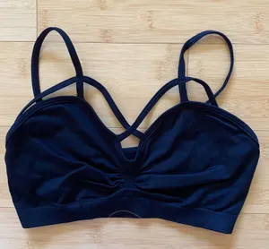 Black Scrappy Bralette thumbnail 1