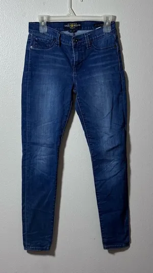 Lucky Brand‎ Women Blue Denim Brooke Legging Jean size 4/27. thumbnail 1