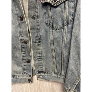 Levi's 70507 Light Wash Denim Trucker Jean Jacket Classic 90s 100% Cotton Medium thumbnail 5