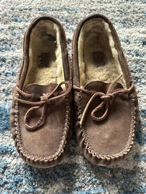 UGG Brown Moccasins thumbnail 1