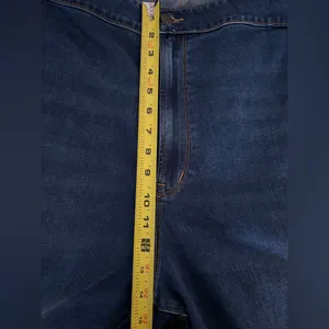 Old Navy Women’s Jeans Distressed Power Slim Straight Mid Rise Plus‎ 30 NWT 649 thumbnail 7
