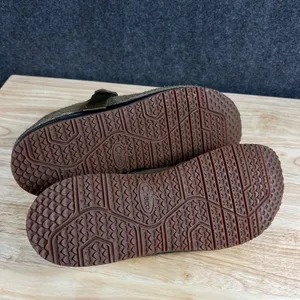 Chacos Paonia Suede Clogs Womens 12 Teak Brown Wool Blend Lining JCH108932 thumbnail 5