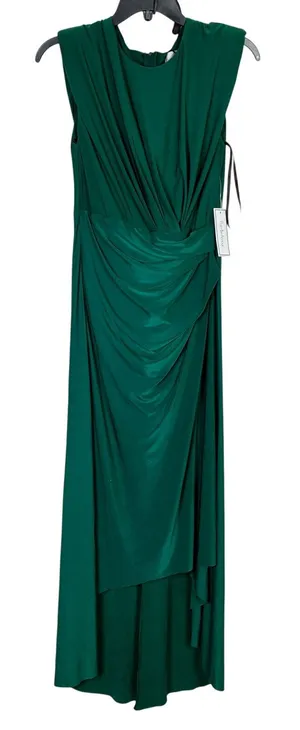 Premier Amour Emerald Green Sleeveless Full Length Dress NWT Womens 2 **FLAW thumbnail 1