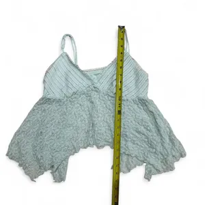 Kimchi Blue Light Mint Green Lace Cami Top thumbnail 4