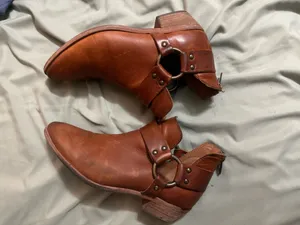 Frye Harness style leather booties  thumbnail 4