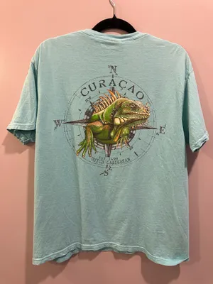 Comfort Colors Curaçao Short Sleeve Tee Greenish Blue thumbnail 2