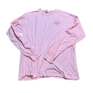🎀 Anna Grace x Comfort Colors Long Sleeve Tee 💗‎ Fight The Good Fight 🎀 thumbnail 2
