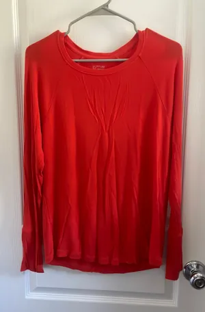 Red Aerie Offline Top Long Sleeve Workout thumbnail 1
