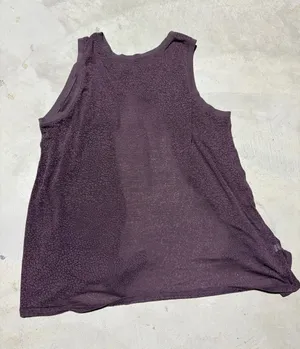 Lululemon Sleeveless patterned Tank Top Plum thumbnail 1