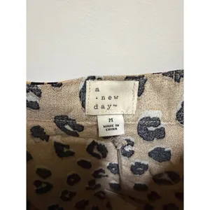 A New Day Womens‎ Leopard Print Camisole Tank Top Tan Black Size M NWT thumbnail 7