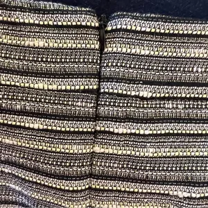 Mossimo Women's Size 12 A-Line Tweed Skirt Black Lime Green Metallic Lined Zip thumbnail 9