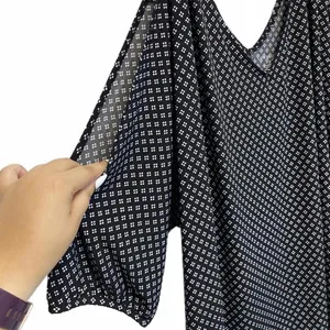 Lane Bryant Asymmetrical One Open Sleeve Tunic Blouse Plus Size 22/24 thumbnail 3