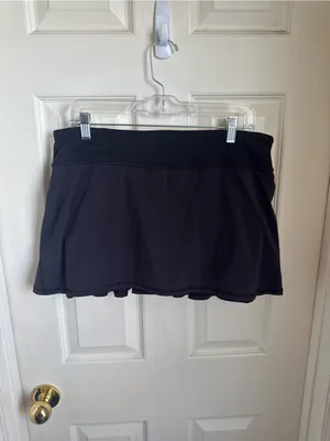 Lululemon Run Black Pace Setter Skirt thumbnail 3