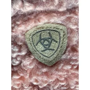 Ariat Cozy Pink Fuzzy Slippers Size XL thumbnail 6