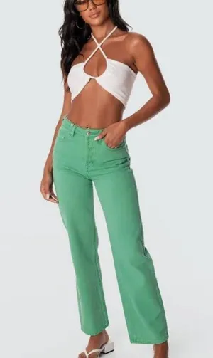 Edikted Tilly Terry Crop Top thumbnail 2