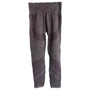 PINK Victoria's Secret‎ Seamless High Rise Leggings XS Heathered Mauve Mesh thumbnail 6