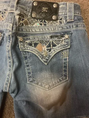 Miss Me Denim Shorts Distressed thumbnail 6