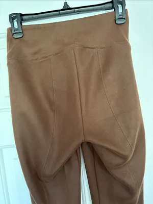 White House Black Market's signature Runway Leggings in chocolate thumbnail 5