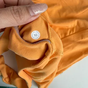Lululemon Align Asymmetrical One Shoulder Bra Top Yellow Size 10 Nulu Yoga thumbnail 7