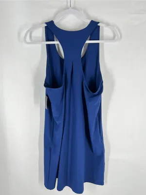 Backcountry On The Go Dress Blue Racerback Active Dress Size L thumbnail 6