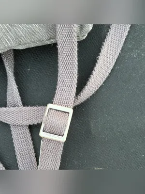 Travelon Anti-Theft Heritage Small Crossbody Bag Grey Canvas RFID blocking thumbnail 5