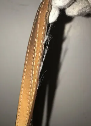COACH Cream Leather All Over Logo Handbag thumbnail 8