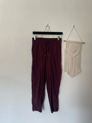 Lululemon Dance Studio Pants Maroon thumbnail 2