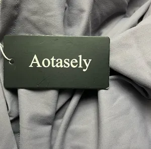 🍬 NWT Aotasely Lavender Long Sleeve Mini Dress thumbnail 8