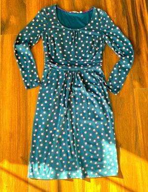 Boden Abigail Jersey Dress Size 6 Long Starburst thumbnail 1