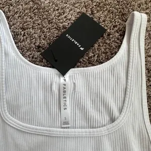 Fabletics NWT white cotton tank thumbnail 3