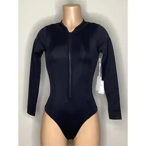NEW. Good American black long sleeve scuba suit. XS. Retails $129 thumbnail 4