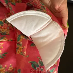 Vintage Shabby Chic Floral Button Down Shirt M Grannycore Cottagecore Artsy‎ thumbnail 8