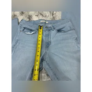 Levi’s classic straight light wash denim Jeans Blue size 10 casual western thumbnail 5