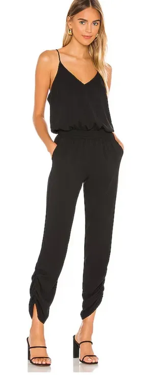 AMANDA‎ UPRICHARD Black Lowell Jumpsuit Size XS thumbnail 1