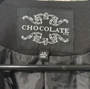 Chocolate USA Black Blazer Jacket thumbnail 2
