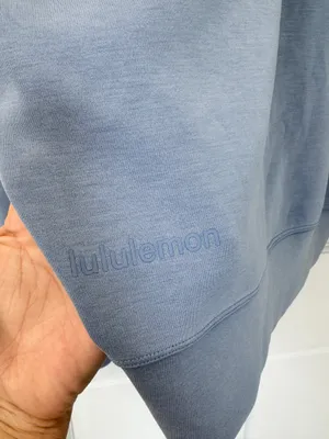 Lululemon softstreme blue crewneck sweatshirt 4 thumbnail 8