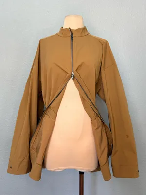 Lululemon Cinch-Waist Shirt Jacket Size Large thumbnail 6