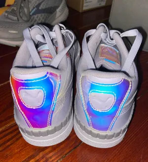 Puma NEW Purple Holographic Sneakers thumbnail 2