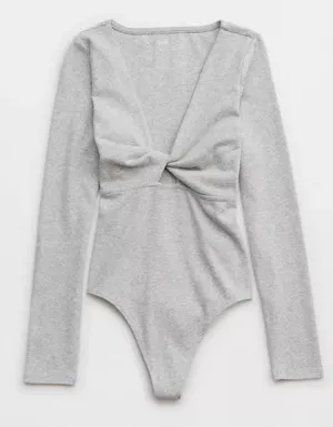 Gray Aerie Bodysuit thumbnail 3