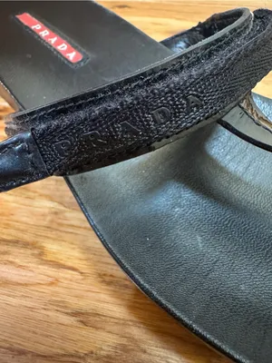 Prada sandals‎ size 6/36 Black thumbnail 6