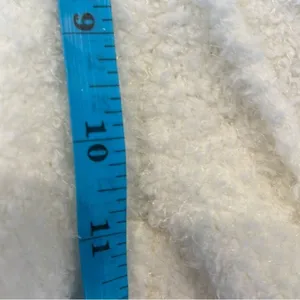 NWT Garage White Soft Fuzzy Shorts thumbnail 9