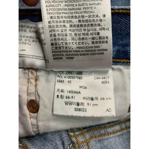 Levi's 501 Mid Thigh‎ Distressed Denim Shorts 26 thumbnail 6