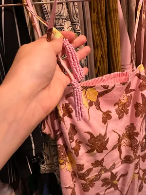 House of Harlow Pink Print Midi Dress thumbnail 7