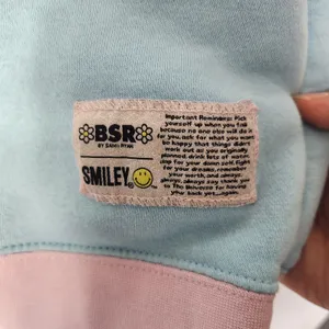 By Samii Ryan X Smiley Never Stop Growing Graphic Crewneck Sweatshirt Medium thumbnail 5