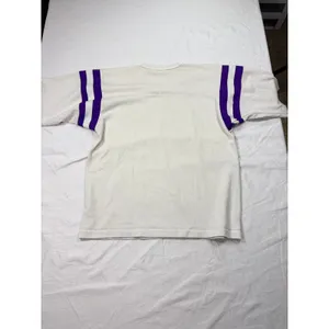 VTG Dodger Sportswear 1970s V neck T shirt. Mendota Trojans. Size M. athletic thumbnail 4