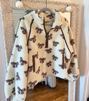Sherpa quarter zip Tan Size M thumbnail 1