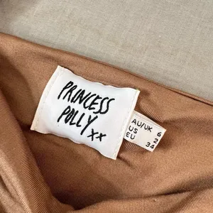 Princess Polly MIA ASYMMETRICAL MINI DRESS BROWN size 2 thumbnail 12