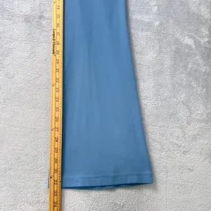 Lululemon Groove Super High Rise Flared Pant Women's 8 Utility Blue Nulu Yoga thumbnail 9