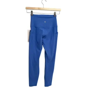 lululemon Align HR leggings/ Pant with pockets size 4 25” Pool new with tags thumbnail 3