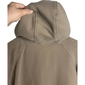 Automet Scuba Hoodie Half Zip Cropped Size Medium Mocha Athleisure thumbnail 7